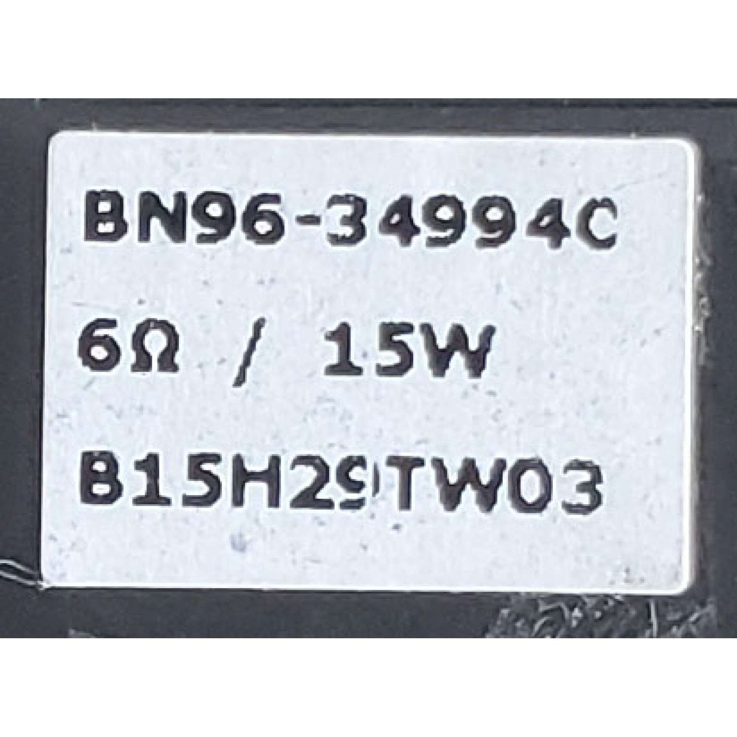 KIT DE BOCINAS PARA TV SAMSUNG / NUMERO DE PARTE BN96-34994C / BN61-11446X / JS950078/88INCH / 6Ω 15W / BN9634994C / MODELO UN78JS9500FXZA TS01	 - Imagen 3